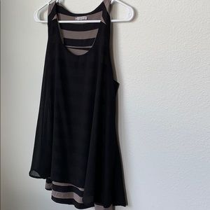Le Lis double tank top